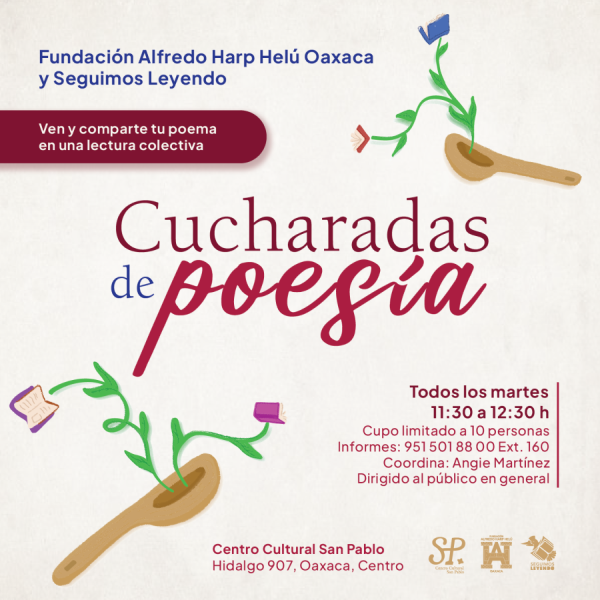 Cucharadas de poesia Junio 2025